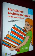 Handboek technisch lezen in de basisschool - van de Mortel, Karin van de Mortel & Aafke Bouwman., Zo goed als nieuw, Alpha, HBO