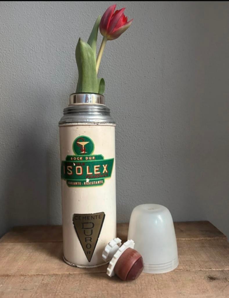 Franse brocante thermoskan, Ophalen of Verzenden