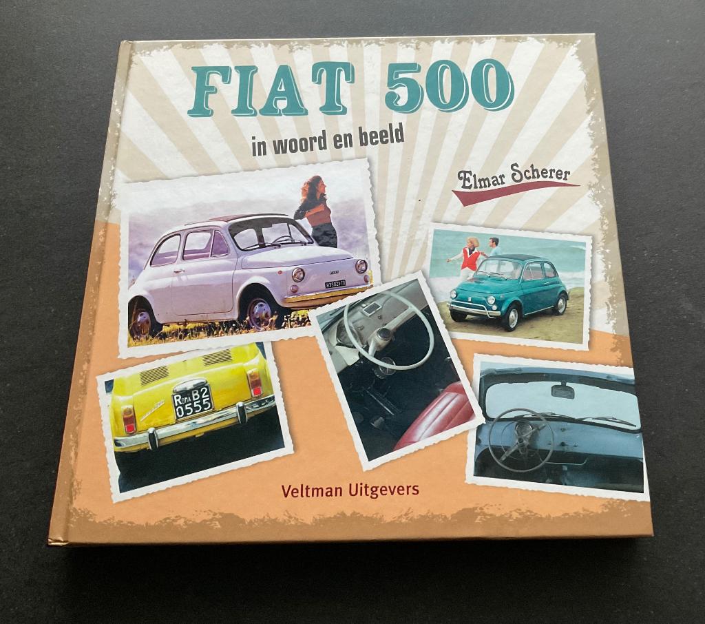 De Fiat 500 in woord en beeld vierkant boek nieuw hc, Ophalen of Verzenden, Nieuw, Overige merken