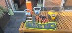 Fitness set met kettlebells, dumbells en meer, Ophalen
