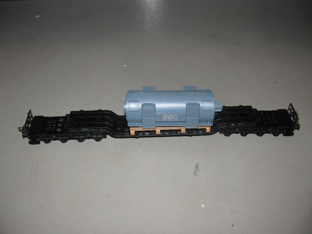 Fleischmann oplegger met bbc transformator no 5297, Ophalen, Gelijkstroom, Fleischmann, Wagon