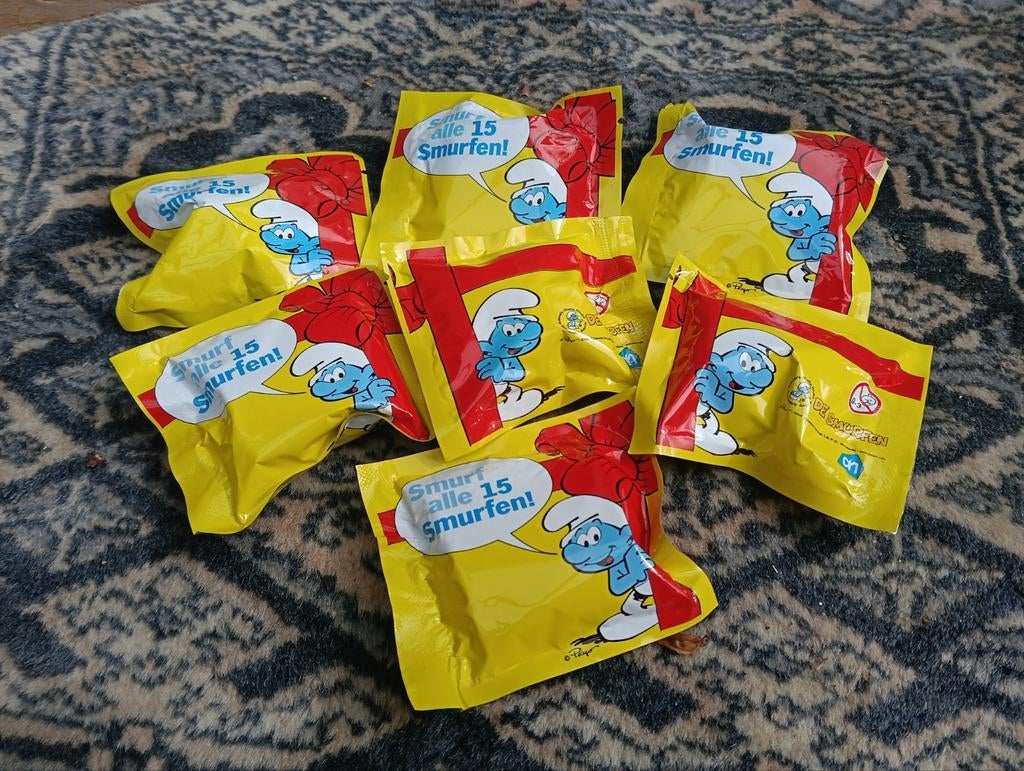 Smurfen (peyo) VERPAKT Albert Heijn actie NL 2008, Ophalen of Verzenden, Nieuw
