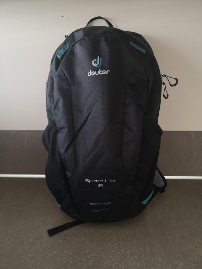Deuter Speed Lite 16 Wandelrugzak - Zwart/Blauw, Ophalen of Verzenden, Gebruikt, Rugzak