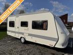 Hobby De Luxe 495 UL / aparte bedden / mover / voortent, Caravans en Kamperen, Caravans, Rondzit, Hobby, Schokbreker, Bedrijf