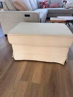 Ikea Ektorp Voetenbank / hocker met Bemz hoes, Ophalen, Gebruikt, 75 tot 100 cm, Stof