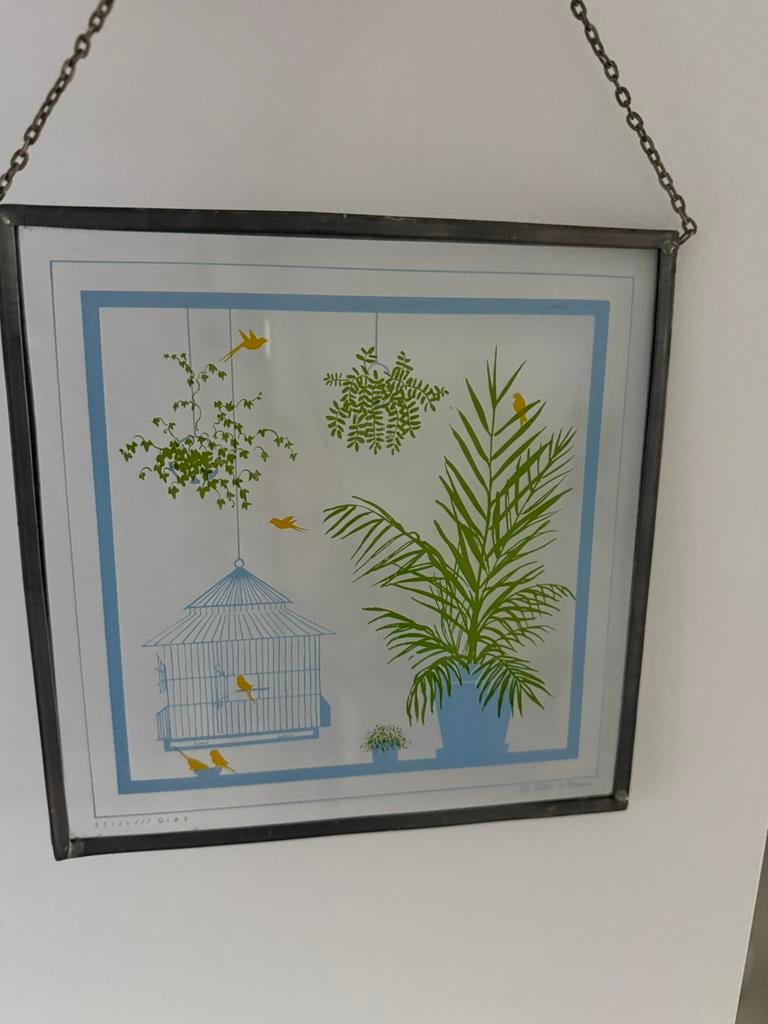 Coos storm vintage raamhanger, Ophalen of Verzenden, Zo goed als nieuw, Hout, Minder dan 50 cm