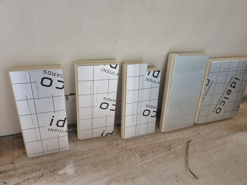 Isolatieplaten stukken PIR, Huis en Inrichting, Ophalen