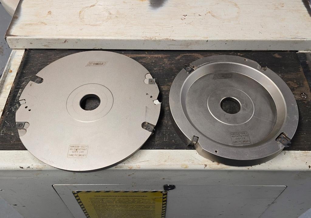 Euromec omas freeskop k225 en k201, Doe-het-zelf en Verbouw, Gereedschap | Slijpmachines, Werkbankslijpmachine, Minder dan 700 watt