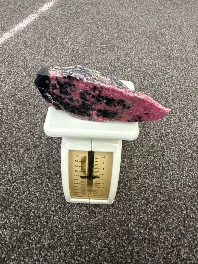 Rhodoniet ruwe steen, Sieraden, Tassen en Uiterlijk, Edelstenen, Ophalen of Verzenden, Gebruikt