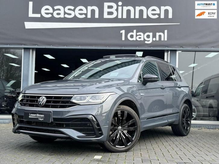 Volkswagen Tiguan 1.5 TSI R-Line Leder|Head Up|360|Pano, Auto's, Volkswagen, Bedrijf, Te koop, Tiguan, ABS, Achteruitrijcamera