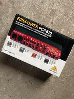 Behringer Firepower FCA610 audio/MIDI interface, Ophalen of Verzenden, Zo goed als nieuw