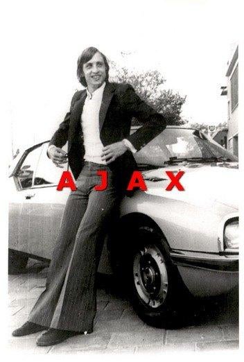 AJAX Johan Cruijff, Verzamelen, Sportartikelen en Voetbal, Verzenden, Zo goed als nieuw, Ajax, Spelerskaart