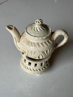 Workum Aardewerken Theepotje met Theelicht, Ophalen of Verzenden