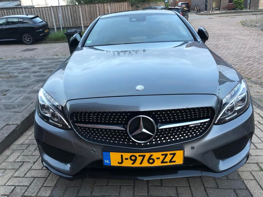 Mercedes-Benz C-Klasse AMG C 43 367pk 4MATIC 9G-Tronic 2016, Auto's, Mercedes-Benz, Zwart, 367 pk, 4 stoelen, Leder en Stof