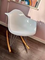 Schommelstoel Charles Eames  look-a-like- wit, Ophalen