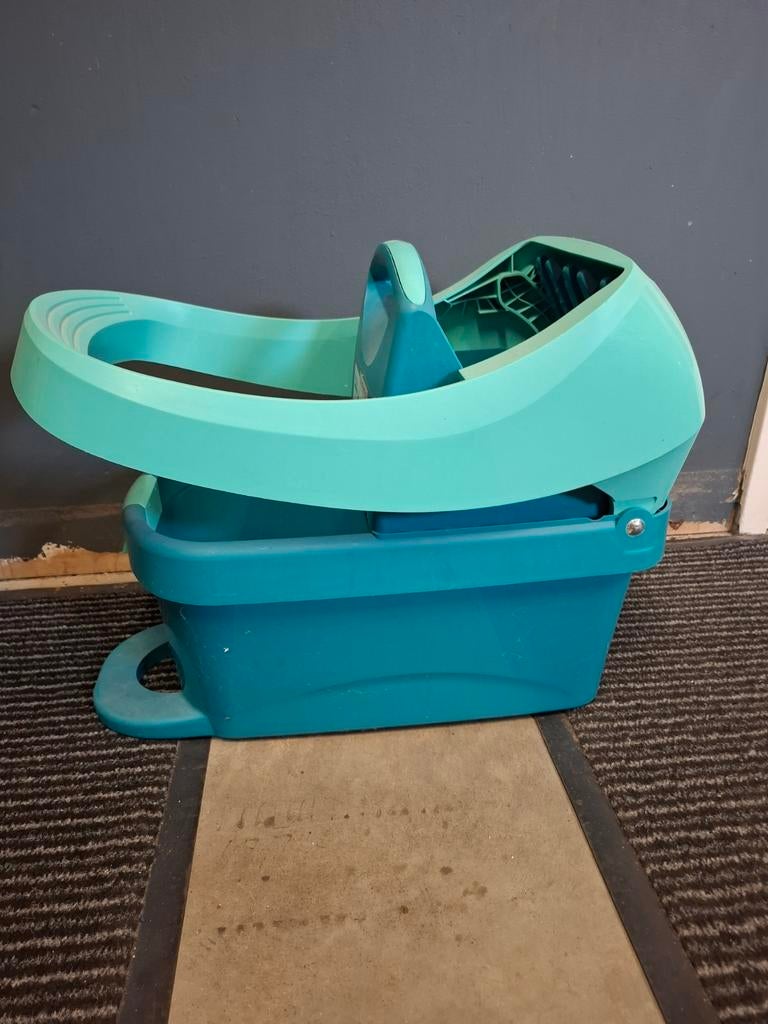 Leifheit dweilemmer met pers, Huis en Inrichting, Schoonmaakartikelen, Ophalen, Dweilemmer, -bak, of -wagen