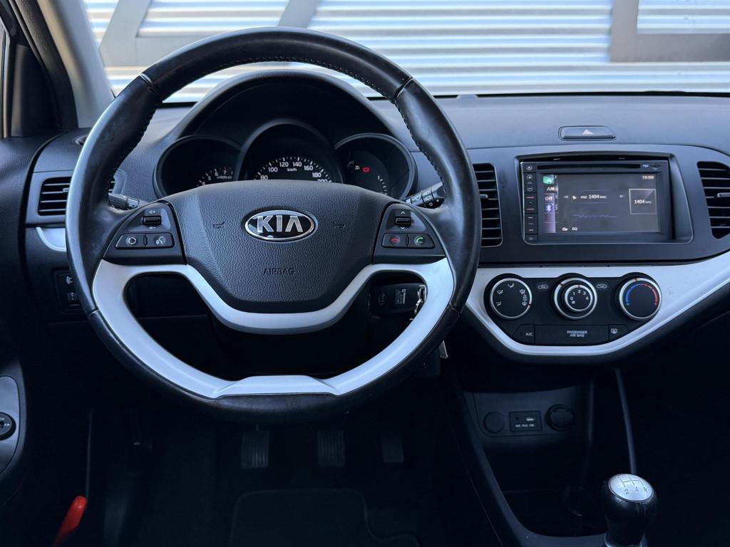 Kia Picanto 1.0 CVVT BusinessLine 1e Eigenaar|Airco|Elektr., Auto's, Voorwielaandrijving, Euro 5, Stof, Gebruikt