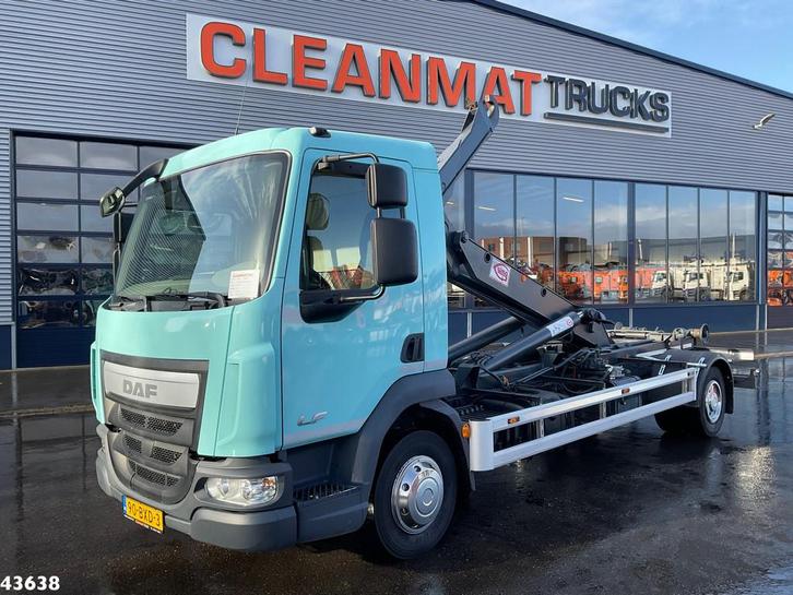 DAF LF 180 Euro 6 14 Ton haakarmsysteem Just 117.371 km!, Auto's, Vrachtwagens, Te koop, ABS, Cruise Control, Elektrische ramen