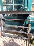 Houten wandrek met gesneden details, Antiek en Kunst, Ophalen