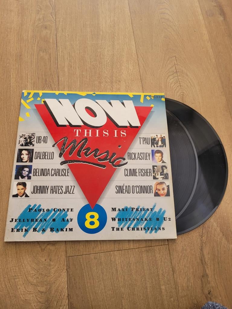 LP Now this is music nr 8, Cd's en Dvd's, Vinyl | Pop, Ophalen of Verzenden, Zo goed als nieuw, Overige formaten