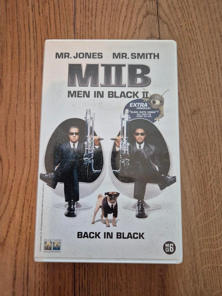 Men in Black II Videoband - Actiethriller met Will Smith, Cd's en Dvd's, VHS | Film, Vanaf 6 jaar, Ophalen of Verzenden, Gebruikt