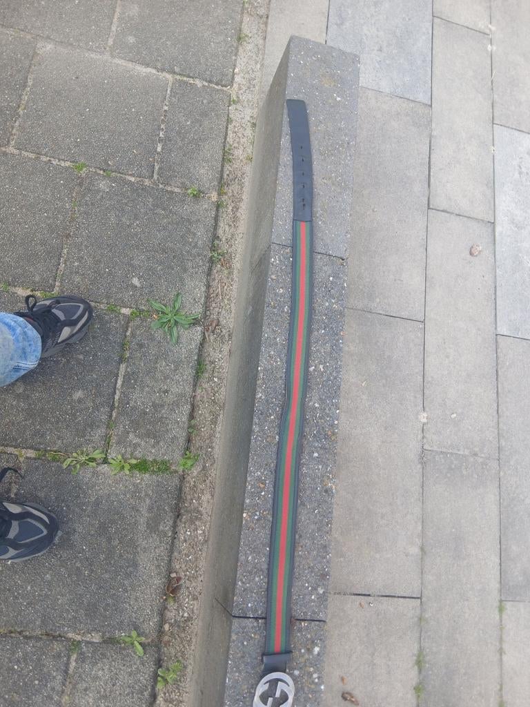 Gucci riem, Ophalen, Gedragen, Zwart
