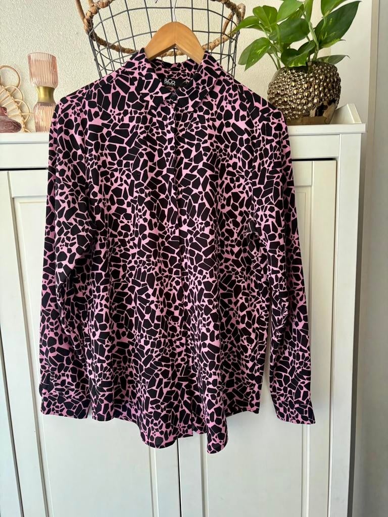 &Co Woman blouse maat L, Ophalen of Verzenden, Zo goed als nieuw, Maat 42/44 (L), Roze