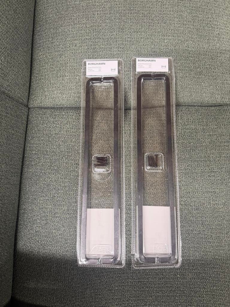 Nieuwe IKEA Borghamn handgrepen 426mm zwart (4 stuks), Ophalen, Overige typen, IKEA, Nieuw