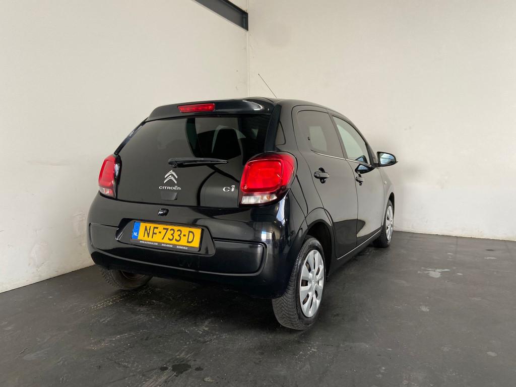Citroën C1 1.0 e-VTi Feel Airco. Elek. Pakket. 5-Deurs!, Auto's, Voorwielaandrijving, Gebruikt, Euro 6, 4 stoelen