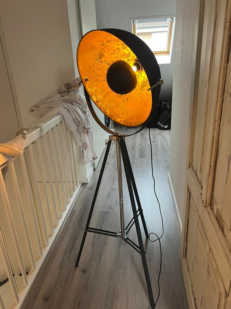 Staande lamp, Ophalen, Zo goed als nieuw, Metaal, 150 tot 200 cm