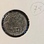 75	 ƒ0,01  Cent Zink  1942 CIR, Ophalen of Verzenden, Koningin Wilhelmina, 1 cent, Losse munt