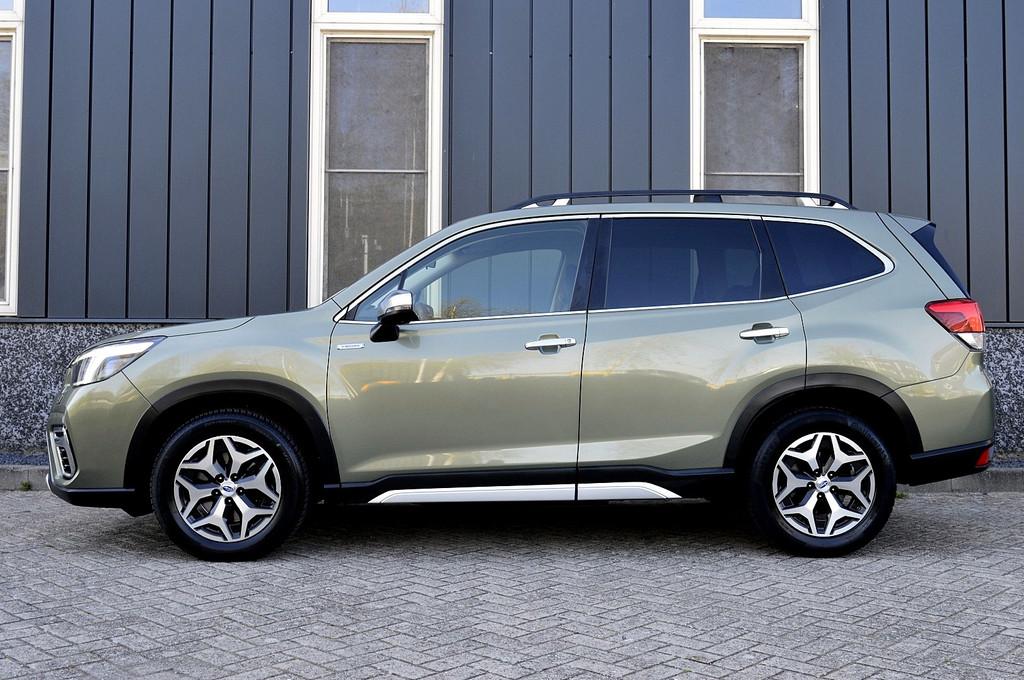 Subaru Forester 2.0i e-BOXER First Edition Rijklaarprijs-Gar, Auto's, Subaru, 12 maanden, 4 cilinders, Leder, Bedrijf