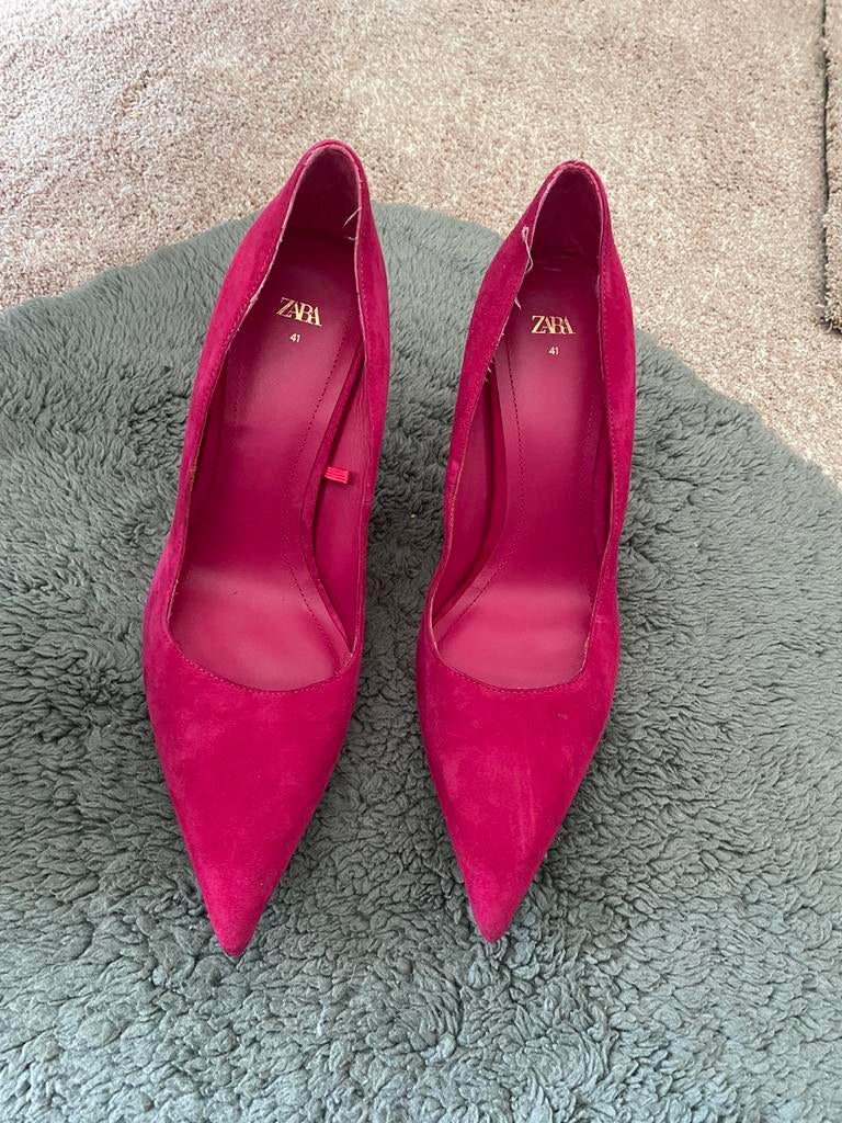Pumps maat 41 ZARA, Pumps, Ophalen of Verzenden, Zo goed als nieuw, Roze