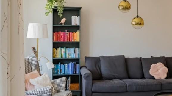 Groene boekenkast IKEA Lommarp, Ophalen, 200 cm of meer, 50 tot 100 cm, Zo goed als nieuw