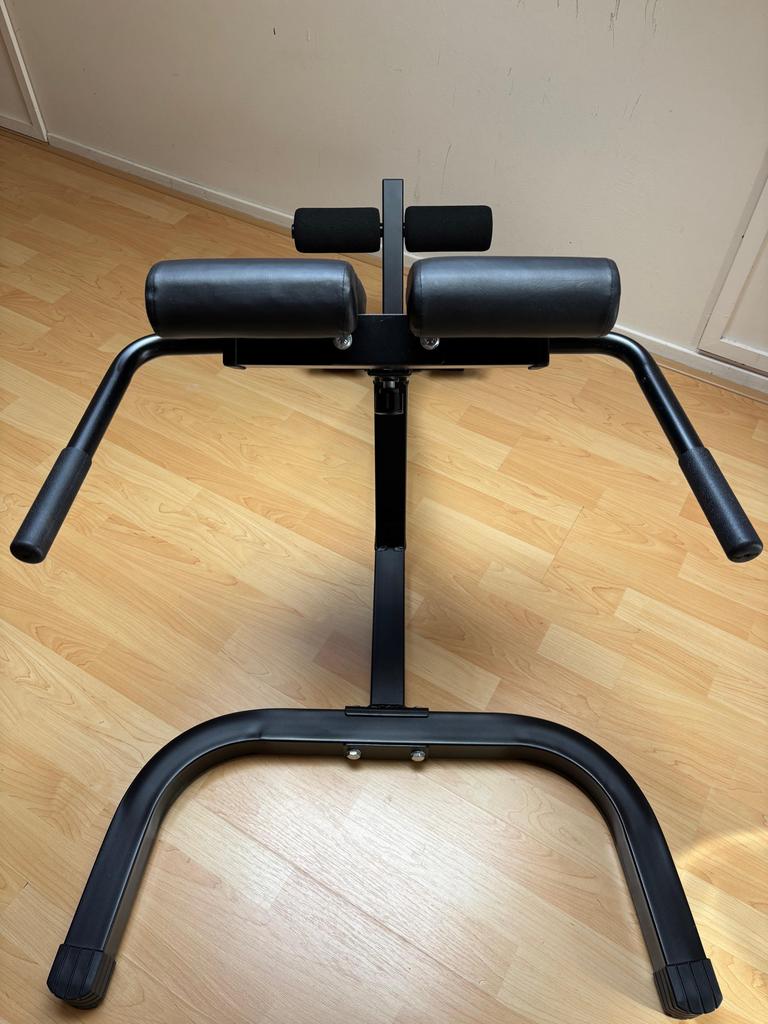 VirtuFit Hyperextension Bank - Rugtrainer, Sport en Fitness, Ophalen, Rug, Krachtstation, Zo goed als nieuw