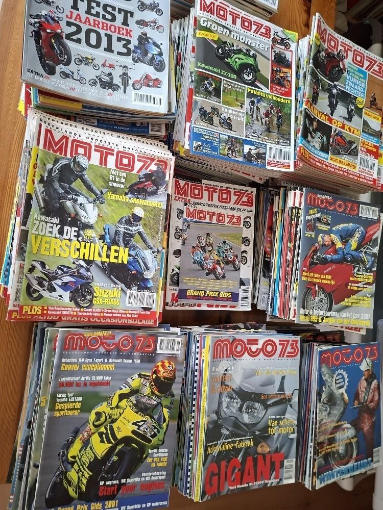 motortijdschrift Moto 73 vanaf 1996, Boeken, Ophalen, Gelezen, Sport en Vrije tijd
