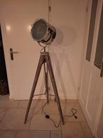 Industriële staanlampen, Ophalen, Zo goed als nieuw, Hout, Minder dan 100 cm