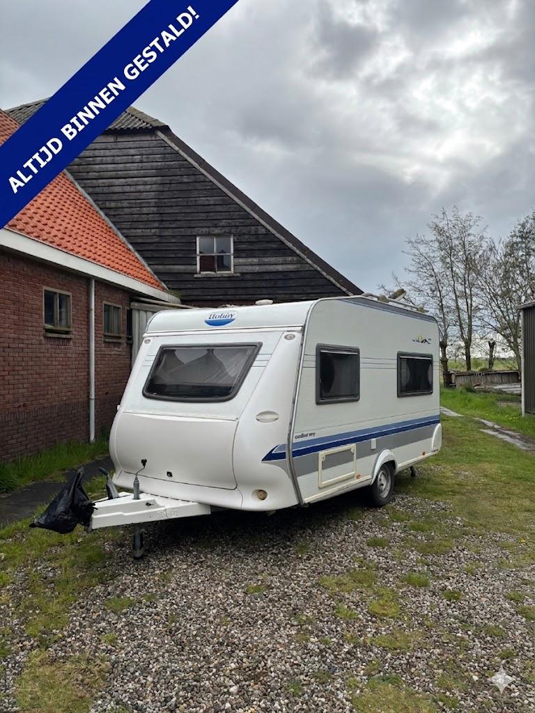 Hobby Excellent Easy 400 – Compleet & Instapklaar, Caravans en Kamperen, Caravans, Rondzit, Hobby, 2 aparte bedden, Particulier