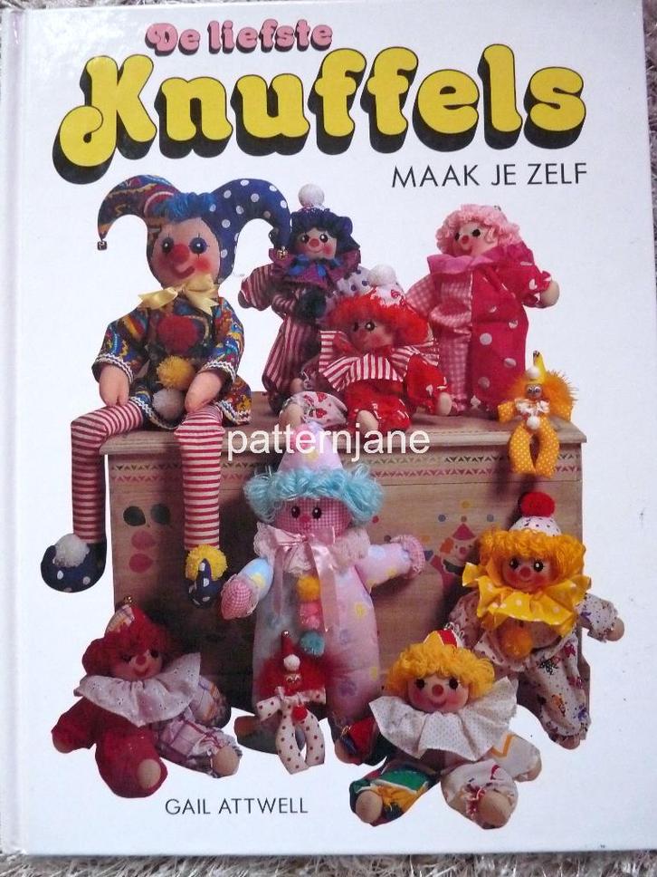 De liefste knuffels maakt u zelf  => boek hard kaft, Hobby en Vrije tijd, Kledingpatronen, Zo goed als nieuw, Overige typen, Kind