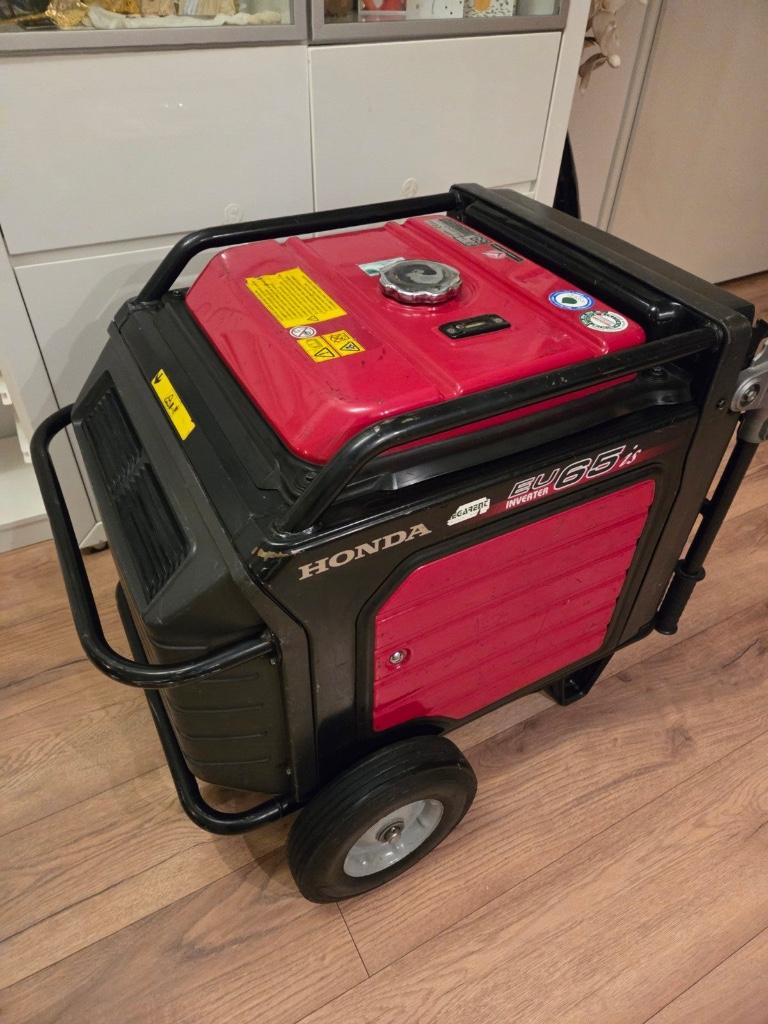 Honda aggregaat 65i, Ophalen, Gebruikt, Elektrisch startend, Benzine