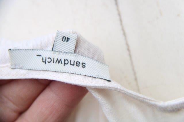 Jurk licht roze Sandwich mt 40 linnen Vaste prijs OPRUIMING, Maat 38/40 (M), Verzenden, Zo goed als nieuw, Knielengte