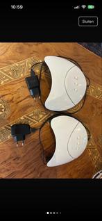 2x UV Lamp voor Gellac + Nieuwe Sample Sets & Buffer Blokken, Wit, Ophalen of Verzenden, Zo goed als nieuw, Handen en Nagels