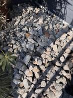 1m3 Ardenner grijs breuksteen met/zonder schanskorven, Ophalen, Gebruikt, Kei, Grijs