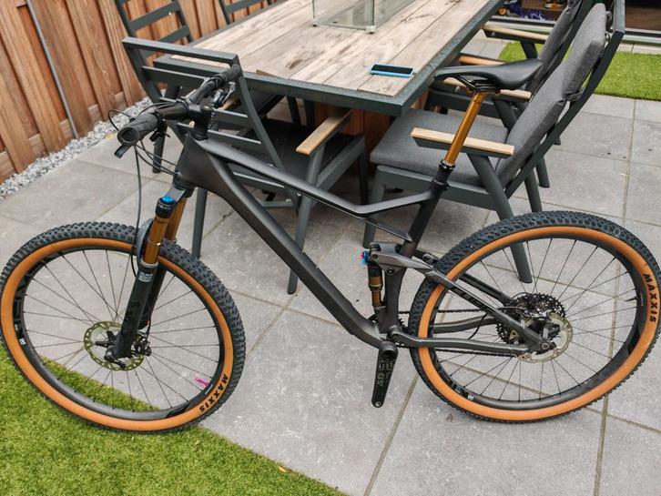 Cube SLT Carbon Full Suspension Mountainbike Maat XL, Fietsen en Brommers, Fietsen | Mountainbikes en ATB, Ophalen