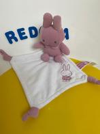 5840 tiamo nijntje doekje roze ribstof, Ophalen of Verzenden, Zo goed als nieuw, Konijn