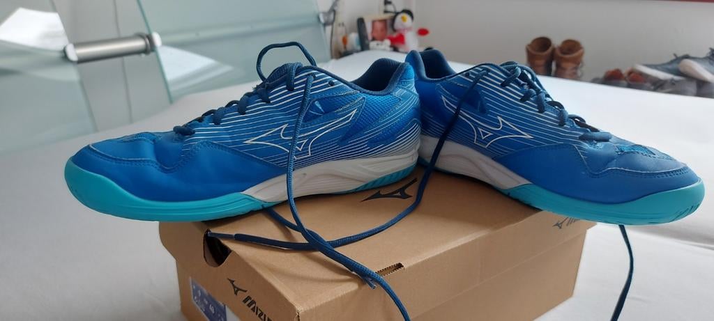 Mizuno Cyclone speed schoenen maat 43 - Zo goed als nieuw, Sport en Fitness, Handbal, Ophalen of Verzenden, Zo goed als nieuw