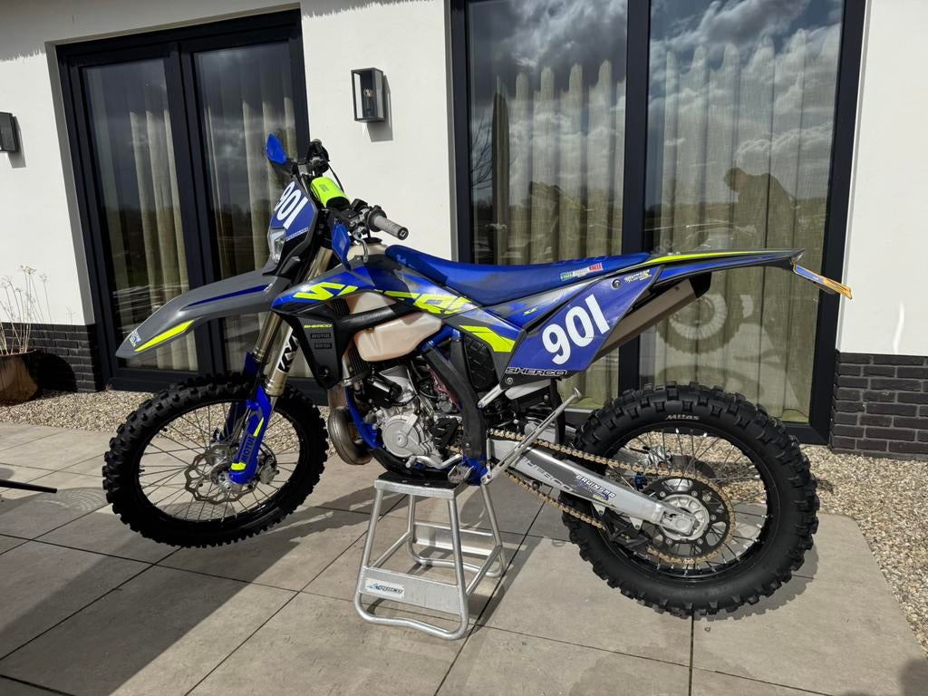 Sherco SE250 Factory 2024 – Topstaat, rijklaar 70 uur, Sportuitlaat, Sherco, Particulier, Enduro