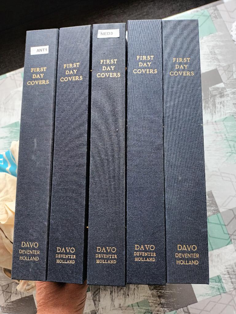 DAVO First Day Covers FDC albums 1 tot 5 stuks, Ophalen of Verzenden, Nederland en Buitenland