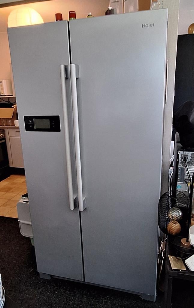 Haier HRF-628DF6 Amerikaanse Koelvriescombinatie, Ophalen, Gebruikt, 200 liter of meer, 60 cm of meer