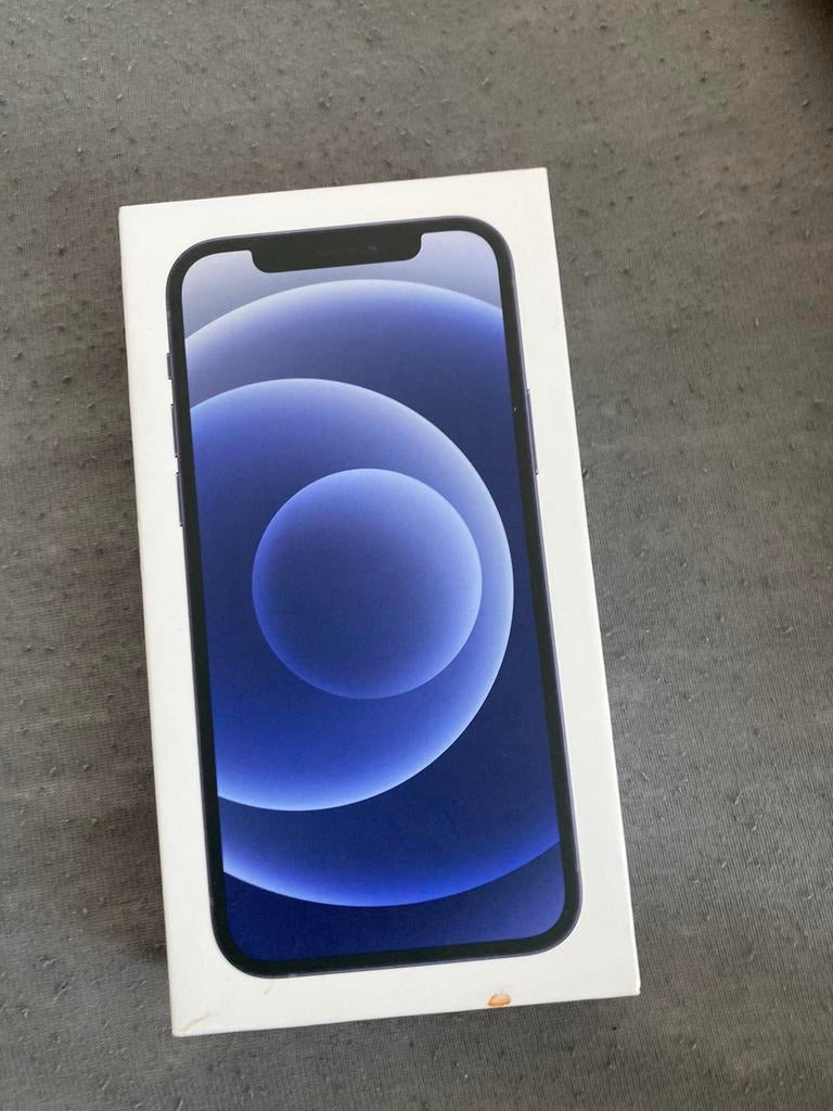 iPhone 12-64 GB in Nieuwstaat batterij 100%, Zwart, Ophalen of Verzenden, Zo goed als nieuw, IPhone 12